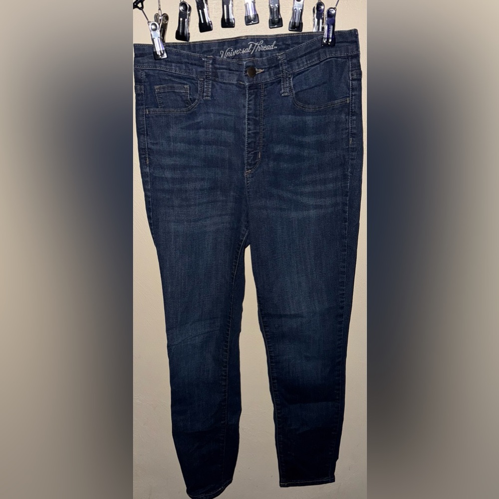 Universal Thread Dark Blue Skinny Jeans